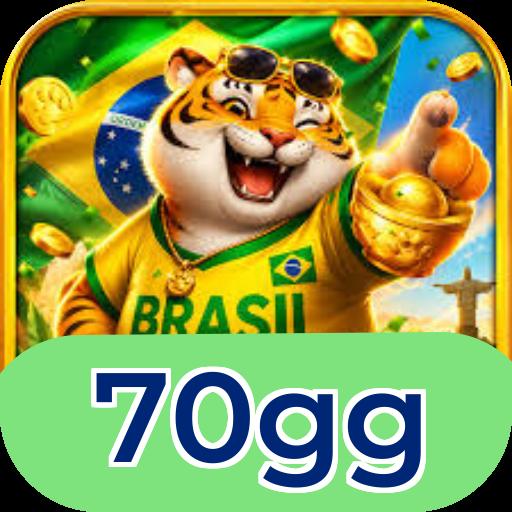 Interface do aplicativo 70gg mostrando jogos disponíveis no iOS e Android